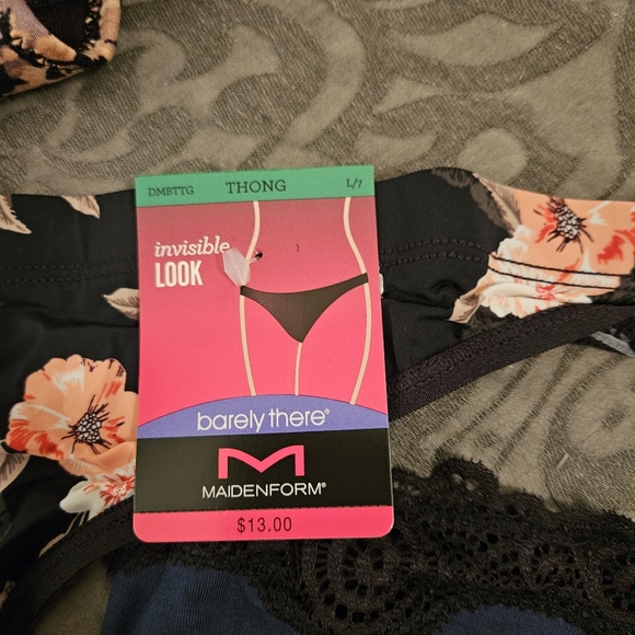 NWT 4 Pack Maidenform Panties - Size 7/Lg - Picture 3 of 6